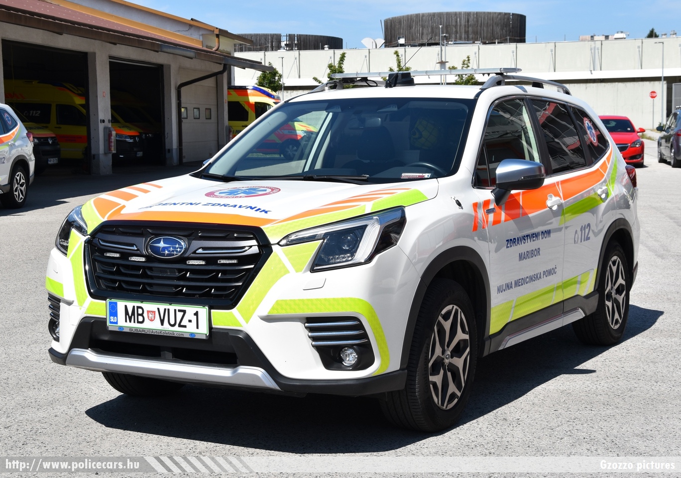 Subaru Forester e-Boxer, Vozilo urgentnega zdravnika (VUZ), Zdravstveni dom Maribor, fotó: Gzozzo pictures
Keywords: szlovén Szlovénia mentő mentőautó Slovenia slovenian ambulance