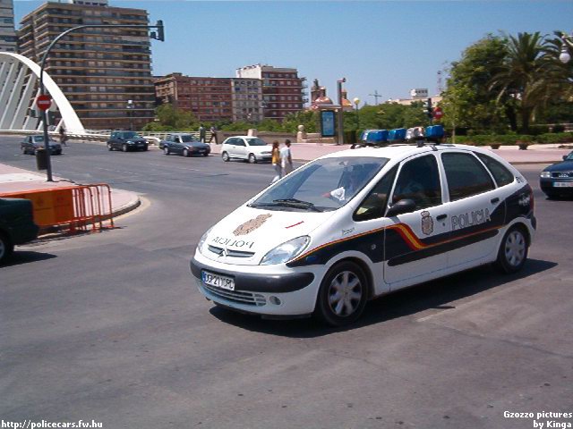 Citroen Xsara Picasso, fotó: Kinguc
Keywords: rendőr rendőrautó rendőrség spanyol Spanyolország