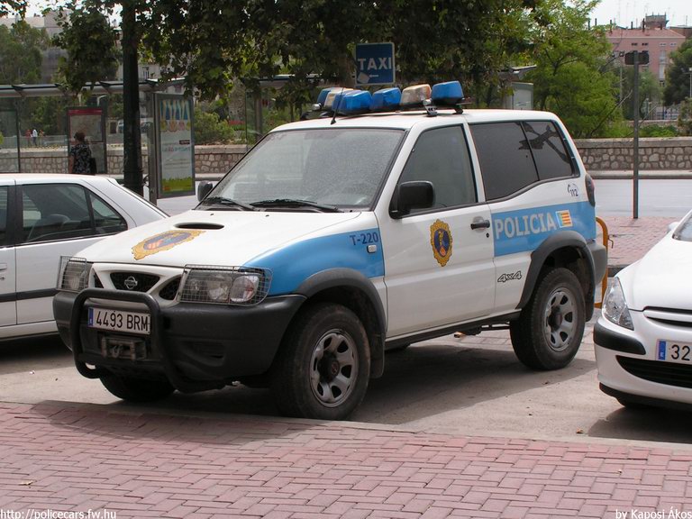 Nissan Terrano, fotó: Kaposi Ákos
Keywords: rendőr rendőrautó rendőrség spanyol Spanyolország
