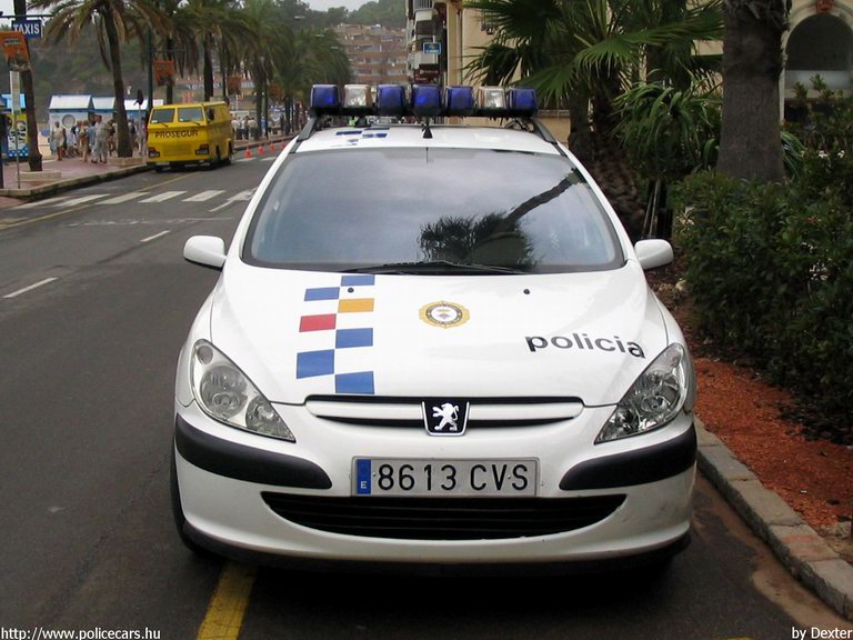 Peugeot 307 SW, fotó: Dexter
Keywords: rendőr rendőrautó rendőrség spanyol Spanyolország
