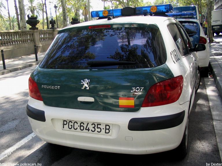 Peugeot 307, fotó: Dexter
Keywords: rendőr rendőrautó rendőrség spanyol Spanyolország