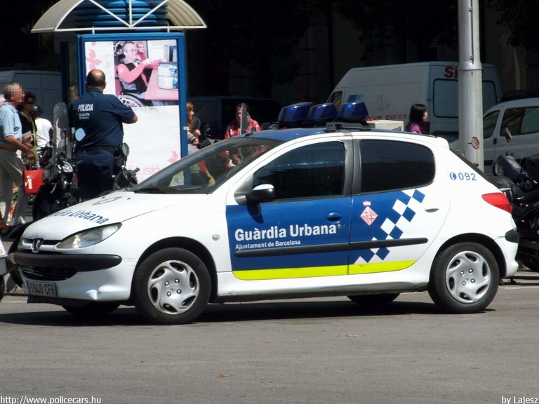 Peugeot 206, fotó: Lajesz
Keywords: rendőr rendőrautó rendőrség spanyol Spanyolország
