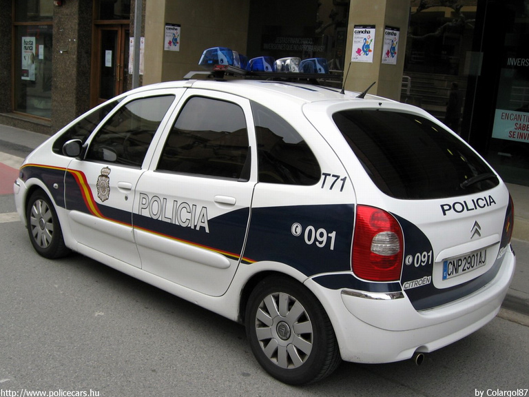 Citroen Xsara Picasso, fotó: Colargol87
Keywords: rendőr rendőrautó rendőrség spanyol Spanyolország