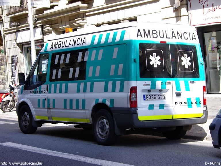Ford Transit, fotó: PChris
Keywords: mentő mentőautó spanyol Spanyolország 9036GTD
