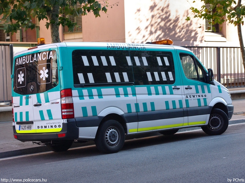 Mercedes-Benz Sprinter II 310 CDI, fotó: PChris
Keywords: mentő mentőautó spanyol Spanyolország