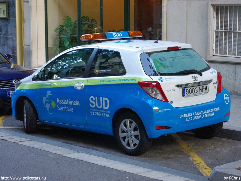 Toyota Yaris, fotó: PChris
Keywords: mentő mentőautó spanyol Spanyolország