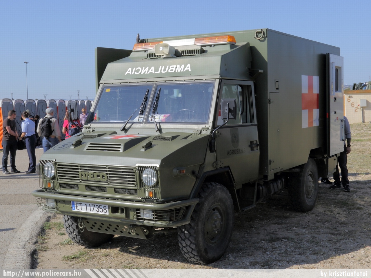 Iveco 40.10WM, fotó: krisztianfotoi
Keywords: spanyol Spanyolország ambulance mentők honvédség military