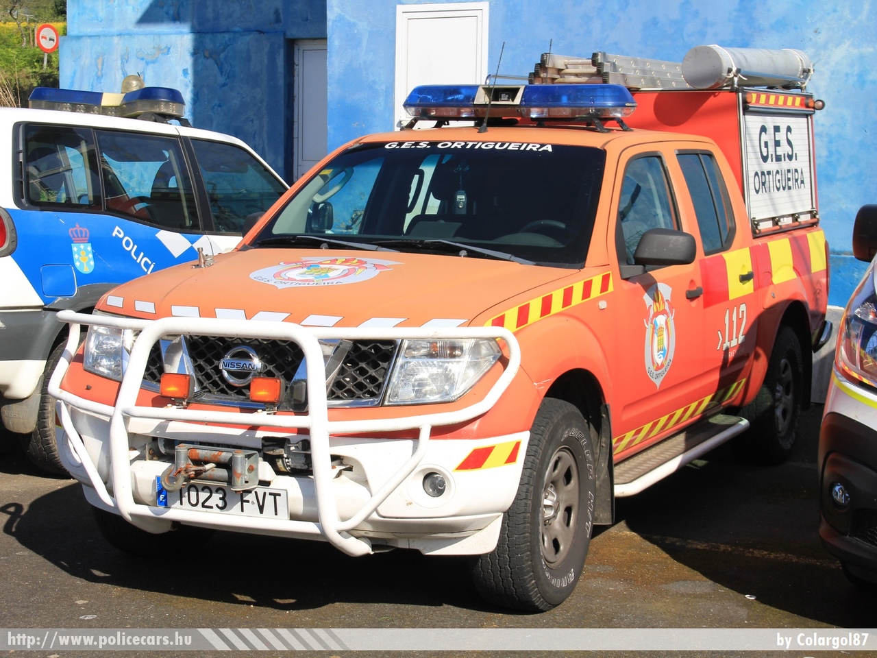 Nissan Navara, G.E.S. Ortigueira, fotó: Colargol87
Keywords: spanyol Spanyolország tûzoltóautó tûzoltó fire firetruck spain spainish