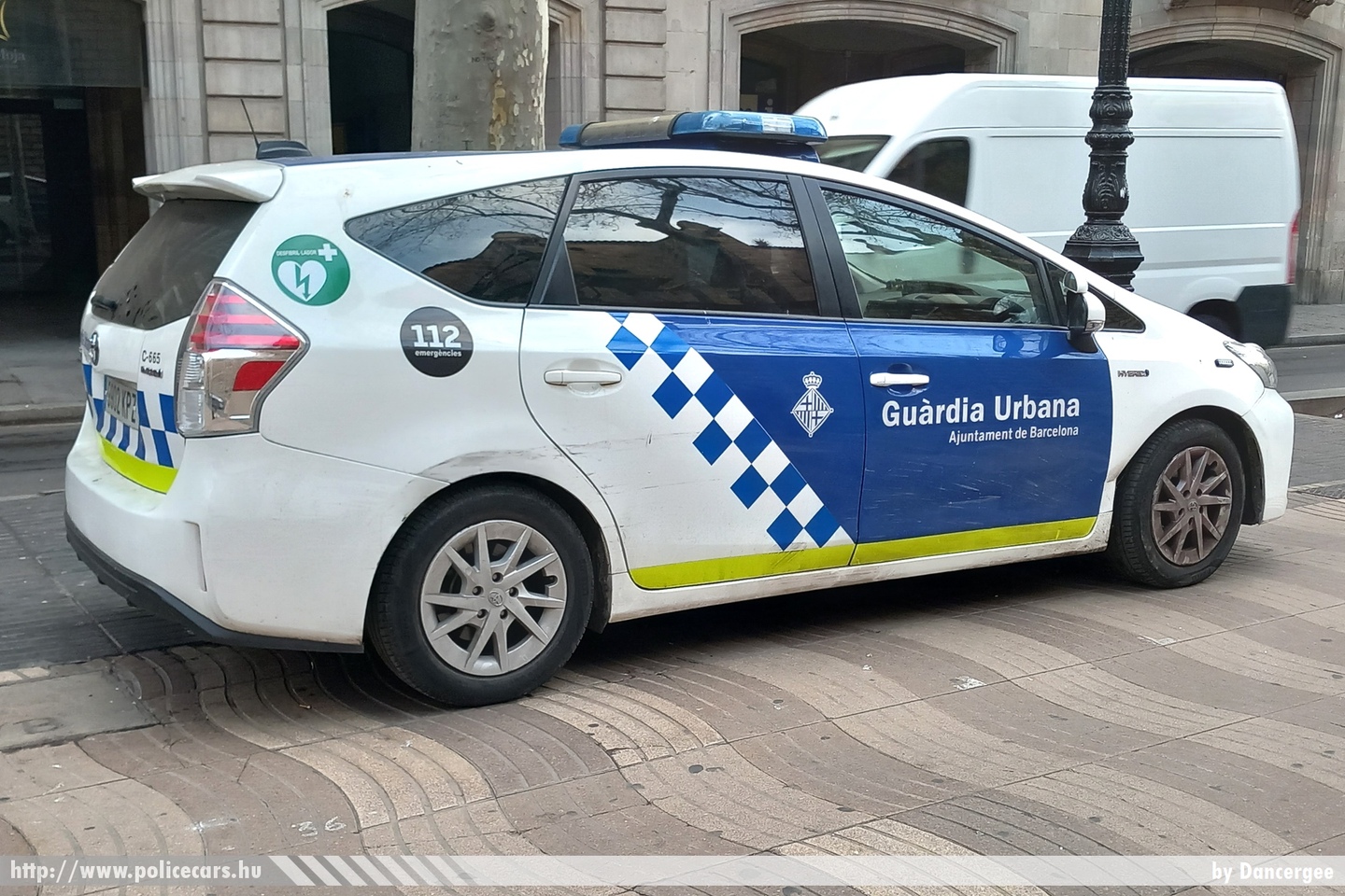 Toyota Prius Plus, Guardia Urbana de Barcelona, fotó: Dancergee
Keywords: spanyol Spanyolország rendőr rendőrautó rendőrség police policecar spanish Spain
