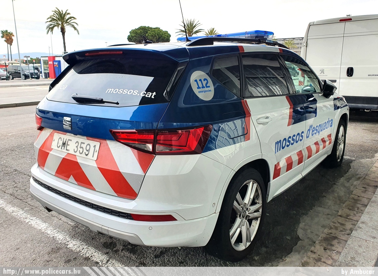 Seat Ateca, Mossos d'Esquadra, fotó: Ambucar
Keywords: spanyol Spanyolország rendőr rendőrautó rendőrség police policecar spanish Spain