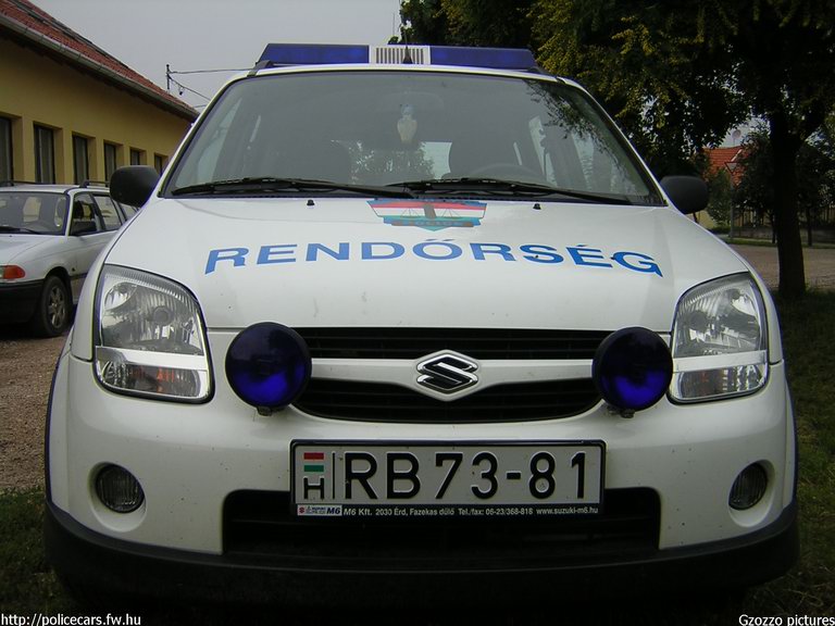 Suzuki Ignis, fotó: Gzozzo pictures
Keywords: rendőr rendőrautó rendőrség magyar Magyarország RB73-81