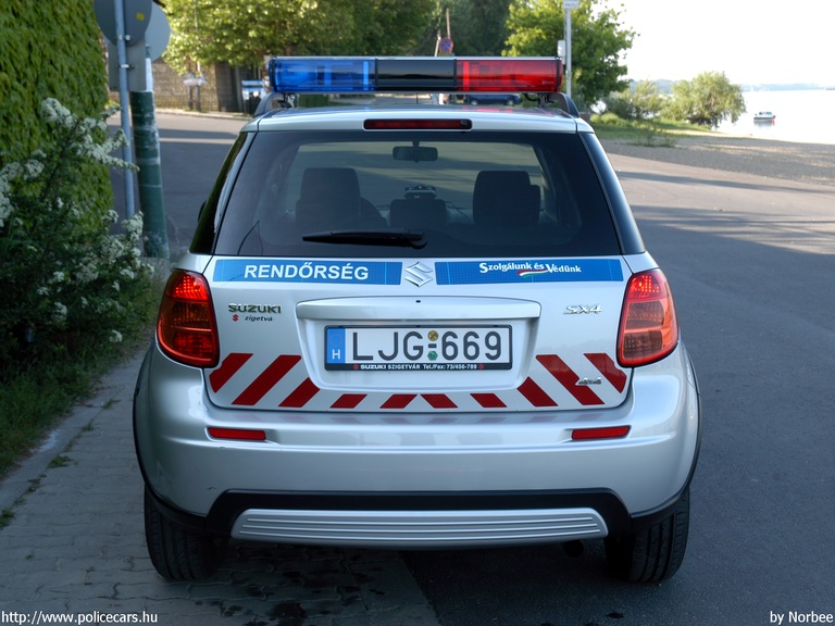 Suzuki SX4 4x4, fotó: Norbee
Keywords: rendőr rendőrautó rendőrség magyar Magyarország LJG-669