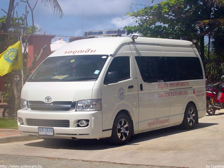 Toyota Commuter, fotó: Cspetya
Keywords: thaiföld ambulance mentő