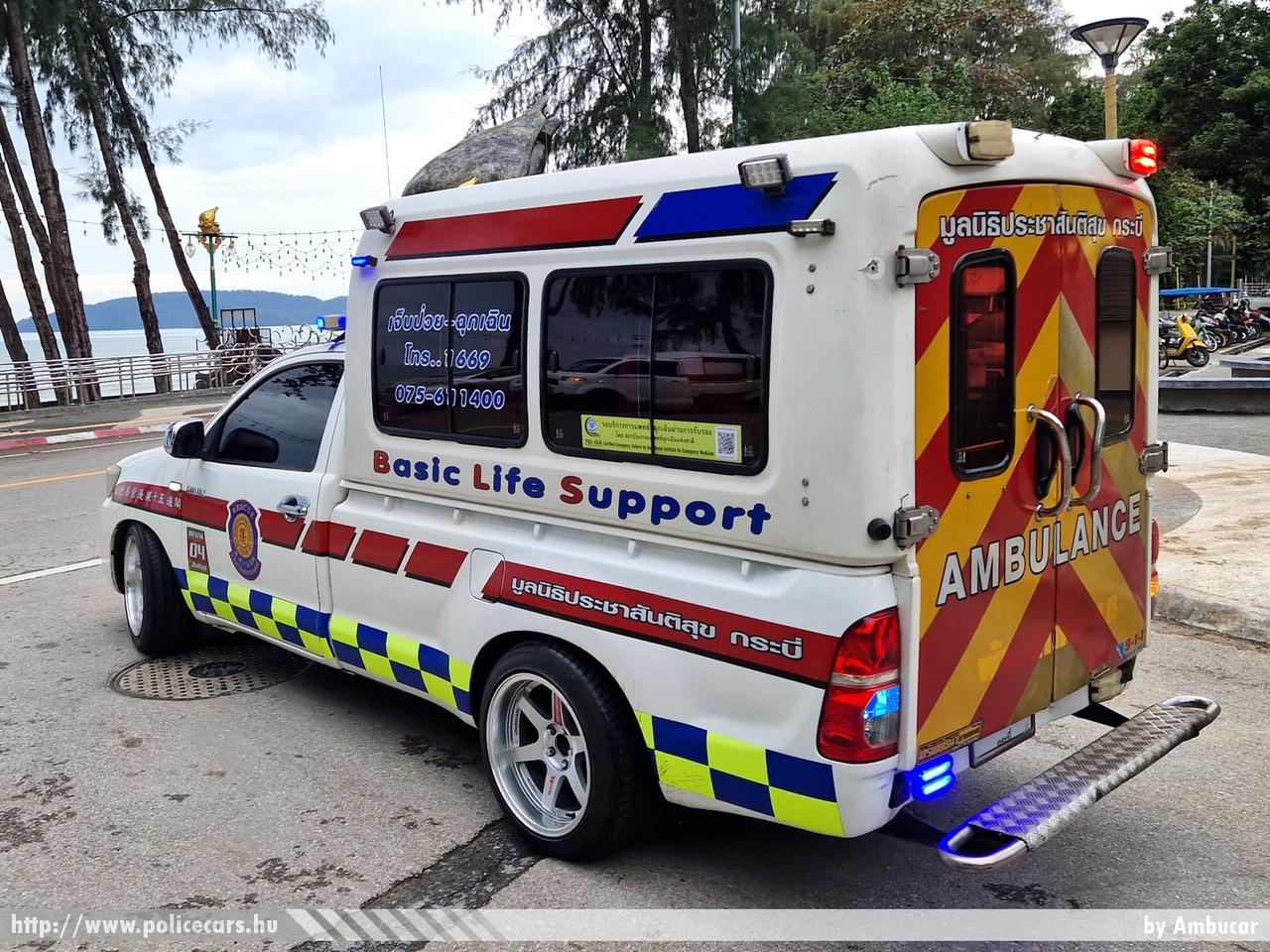 Toyota Hilux, Ao Nang, fotó: Ambucar
Keywords: thaiföld ambulance mentő thailand mentőautó