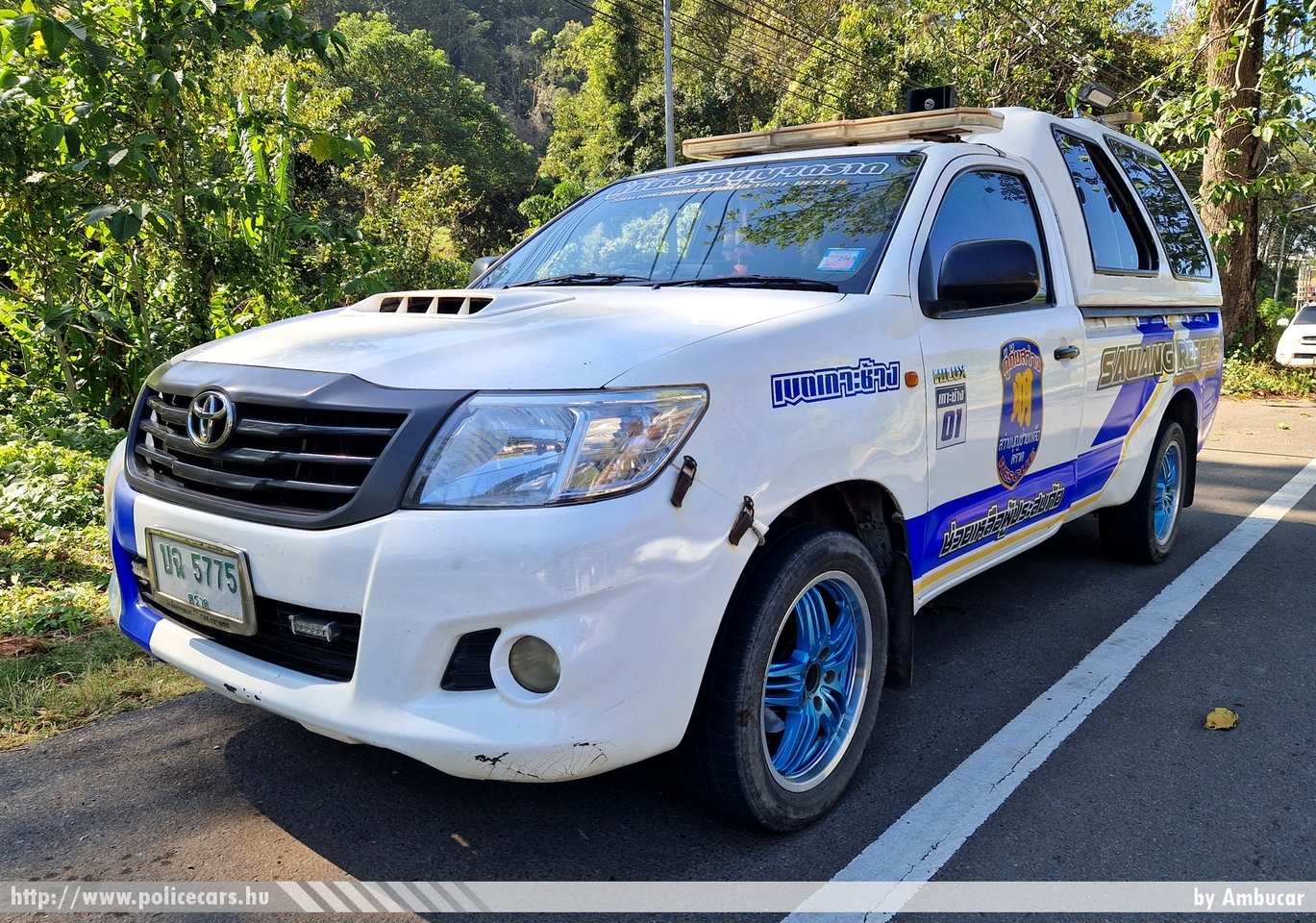 Toyota Hilux, Koh Chang, fotó: Ambucar
Keywords: thaiföld ambulance mentő thailand mentőautó