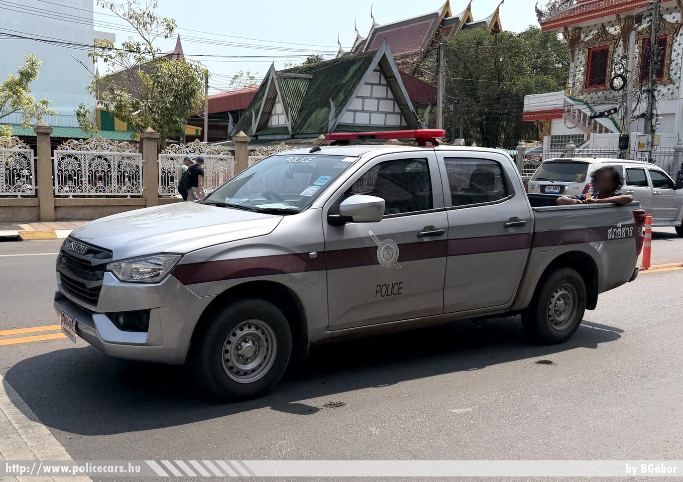 Isuzu D-Max, fotó: BGábor
Keywords: rendőr rendőrautó rendőrség thaiföld thailand