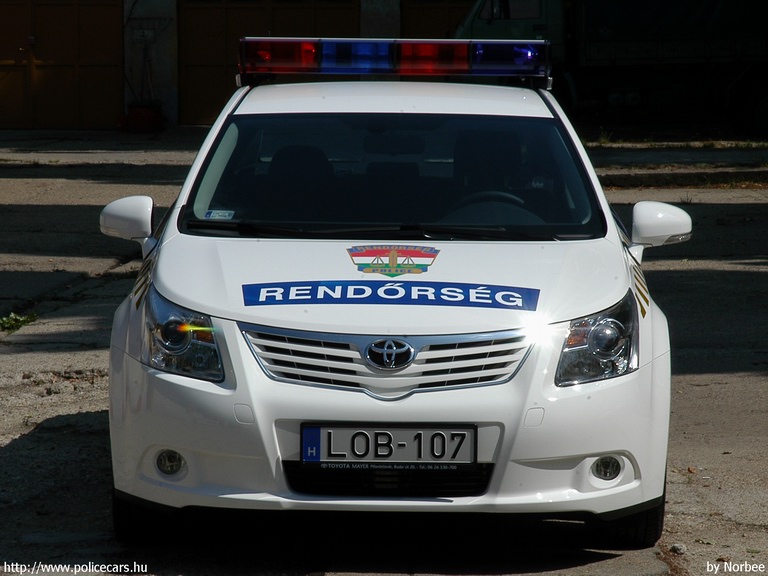 Toyota Avensis, fotó: Norbee
Keywords: rendőr rendőrautó rendőrség LOB-107 magyar Magyarország police policecar Hungary hungarian