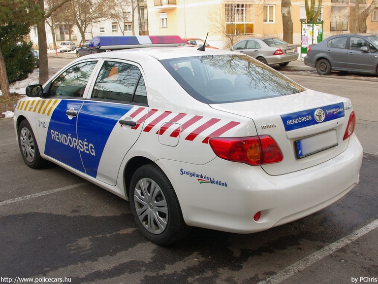 Toyota Corolla, fotó: PChris
Keywords: rendőr rendőrautó rendőrség magyar Magyarország police policecar Hungary hungarian