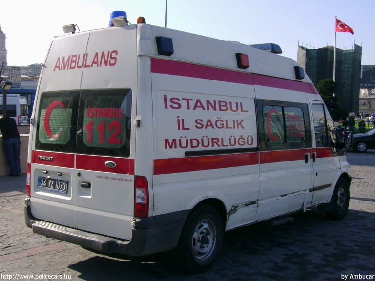 Ford Transit, fotó: Ambucar
Keywords: mentő mentőautó török Törökország
