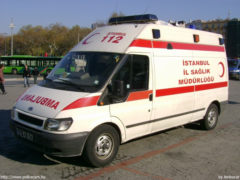 Ford Transit, fotó: Ambucar
Keywords: mentő mentőautó török Törökország