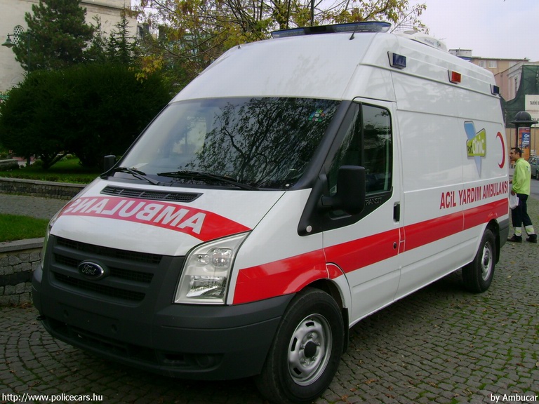 Ford Transit, fotó: Ambucar
Keywords: mentő mentőautó török Törökország