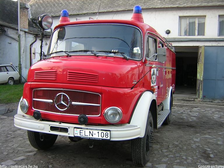 Mercedes 1113, Dunaföldvári Önkéntes Tûzoltóegyesület, fotó: Gzozzo pictures
Keywords: tûzoltóautó tûzoltó ÖTE tûzoltóság magyar Magyarország ELN-108 hungarian Hungary fire firetruck