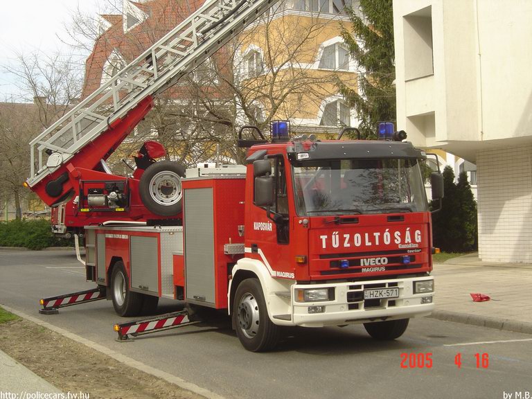 Iveco Magirus DLK Vario CC, Kaposvári Hivatásos Önkormányzati Tûzoltóság, fotó: Márton Balázs
Keywords: HÖT tûzoltóautó magyar Magyarország tûzoltó tûzoltóság HZK-571 fire firetruck Hungary hungarian