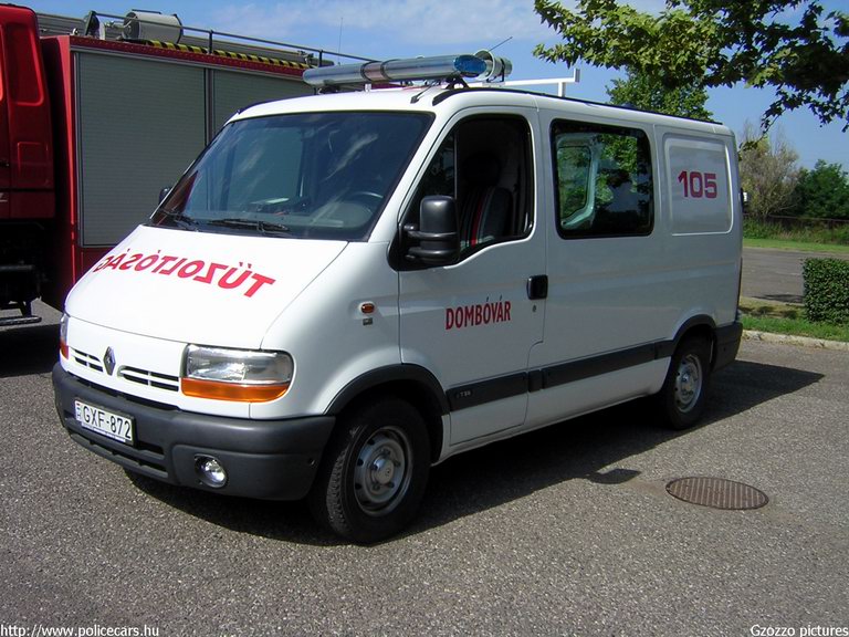 Renault Master, Dombóvári Hivatásos Önkormányzati Tûzoltóság, fotó: Gzozzo pictures
Keywords: HÖT tûzoltóautó magyar Magyarország tûzoltó tûzoltóság GXF-872 fire firetruck Hungary hungarian