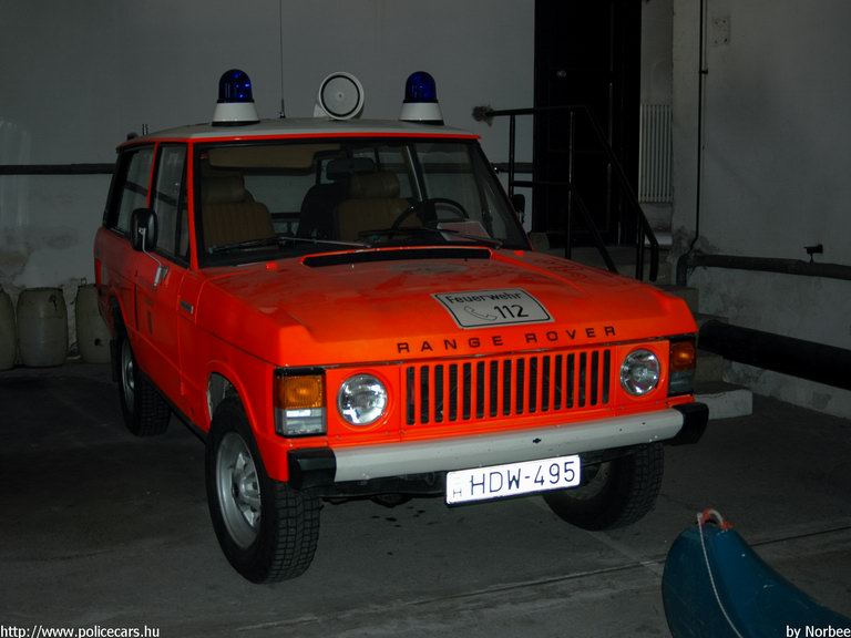 Range Rover, Pécsi Hivatásos Önkormányzati Tûzoltóság, fotó: Norbee
Keywords: tûzoltóautó HÖT magyar Magyarország tûzoltó tûzoltóság HDW-495 fire firetruck Hungary hungarian