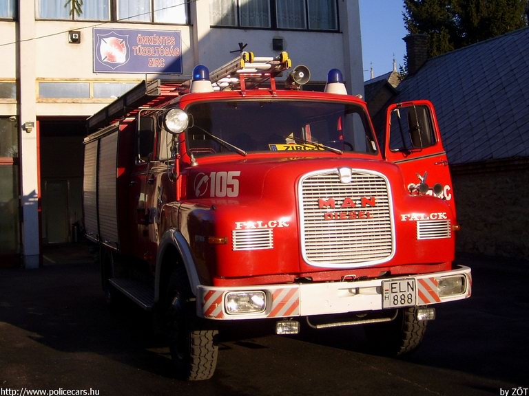 MAN, Zirci Önkéntes Tûzoltóság, fotó: ZÖT
Keywords: ÖT tûzoltóautó magyar Magyarország tûzoltó tûzoltóság ELN-888 fire firetruck Hungary hungarian