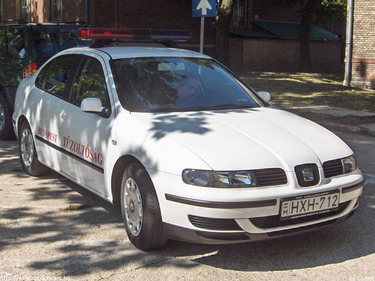 Seat Toledo, Budapest, Fõvárosi Tûzoltóparancsnokság, fotó: Csipet
Keywords: HÖT tûzoltóautó magyar Magyarország tûzoltó tûzoltóság HXH-712 fire firetruck Hungary hungarian