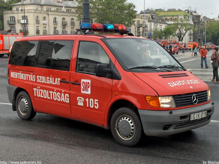 Mercedes Vito, Budapest, Fõvárosi Tûzoltóparancsnokság, fotó: Bbazsa
Keywords: tûzoltóautó HÖT magyar Magyarország tûzoltó tûzoltóság GIK-018 fire firetruck Hungary hungarian