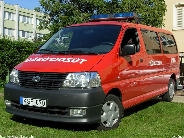 Toyota Hiace, Hivatásos Önkormányzati Tûzoltóság Szombathely, fotó: dénes
Keywords: HÖT tûzoltóautó magyar Magyarország tûzoltó tûzoltóság KSF-670 fire firetruck Hungary hungarian