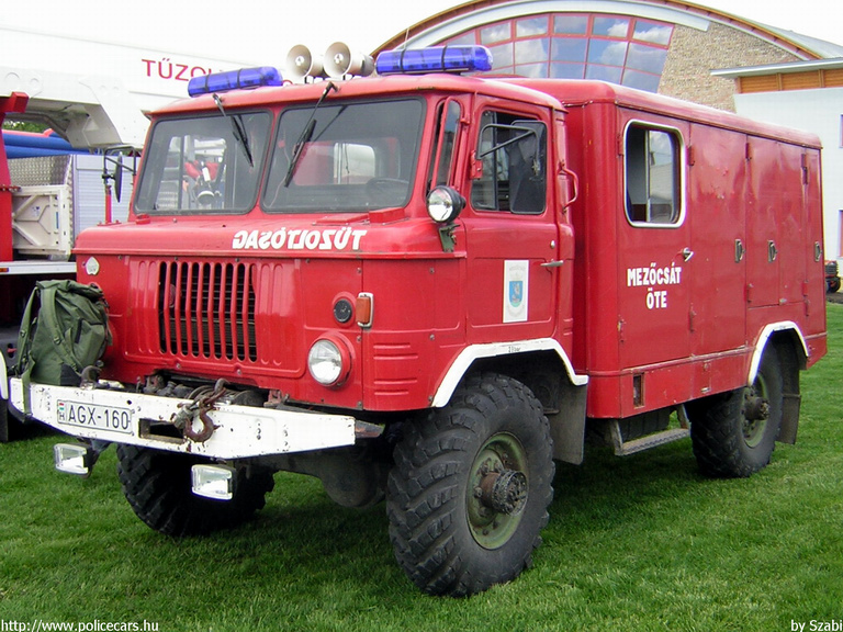 GAZ 66, Mezõcsáti Önkéntes Tûzoltó Egyesület, fotó: Szabi
Keywords: tûzoltóautó ÖTE tûzoltóság tûzoltó AGX-160 hungarian Hungary fire firetruck magyar Magyarország