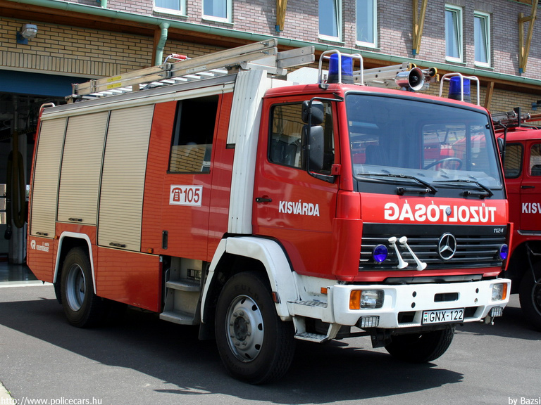 Mercedes 1124, Kisvárdai Hivatásos Önkormányzati Tûzoltóság, fotó: Bazsi
Keywords: tûzoltóautó tûzoltó HÖT tûzoltóság magyar Magyarország GNX-122 fire firetruck Hungary hungarian