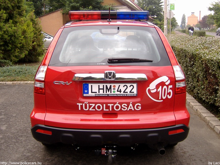 Honda CRV, Orosházi Hivatásos Önkormányzati Tûzoltóság, fotó: Laci
Keywords: tûzoltóautó tûzoltó HÖT tûzoltóság orosháza magyar Magyarország LHM-422 fire firetruck Hungary hungarian