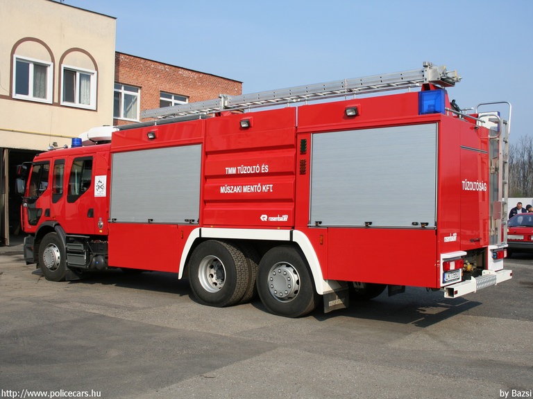 Renault Premium Rosenbauer ULF 4000/1000/1500, Tiszaújváros, Tûzoltó és Mûszaki Mentõ Kft., fotó: Bazsi 
Keywords: tûzoltóautó tûzoltó létesítményi tûzoltóság