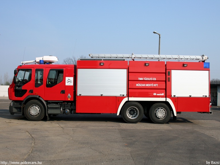 Renault Premium Rosenbauer ULF 4000/1000/1500, Tiszaújváros, Tûzoltó és Mûszaki Mentõ Kft., fotó: Bazsi 
Keywords: tûzoltóautó tûzoltó létesítményi tûzoltóság