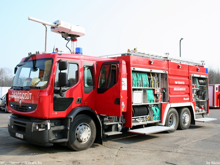 Renault Premium Rosenbauer ULF 4000/1000/1500, Tiszaújváros, Tûzoltó és Mûszaki Mentõ Kft., fotó: Bazsi 
Keywords: tûzoltóautó tûzoltó létesítményi tûzoltóság