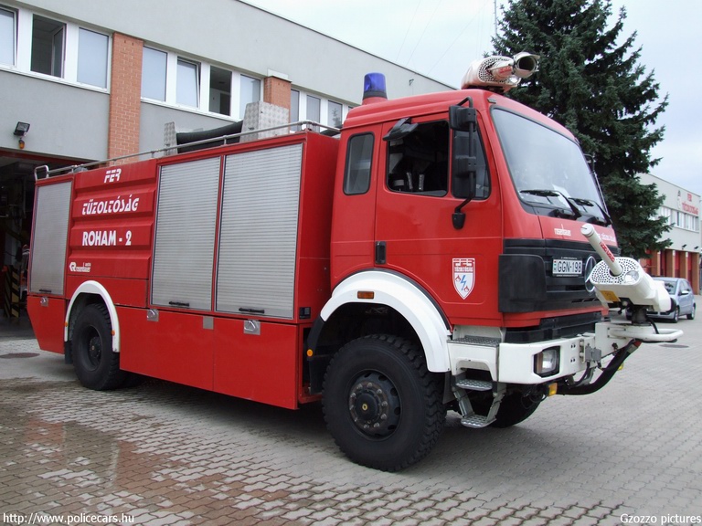 Mercedes 2031, [url=http://www.fer.hu/]FER Tûzoltóság[/url], Százhalombatta,  fotó: Gzozzo pictures
Keywords: tûzoltóautó tûzoltó létesítményi tûzoltóság GGN-198
