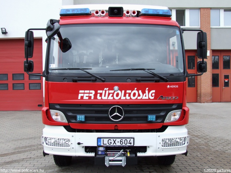 Mercedes Atego 1529, [url=http://www.fer.hu/]FER Tûzoltóság[/url], Százhalombatta, fotó: Gzozzo pictures
Keywords: tûzoltóautó tûzoltó létesítményi tûzoltóság LGX-604