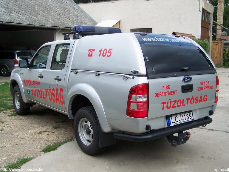 Ford Ranger, Püspökladányi Hivatásos Önkormányzati Tûzoltóság, fotó: Tonsil
Keywords: tûzoltóautó tûzoltó HÖT tûzoltóság magyar Magyarország LCJ-139 fire firetruck Hungary hungarian