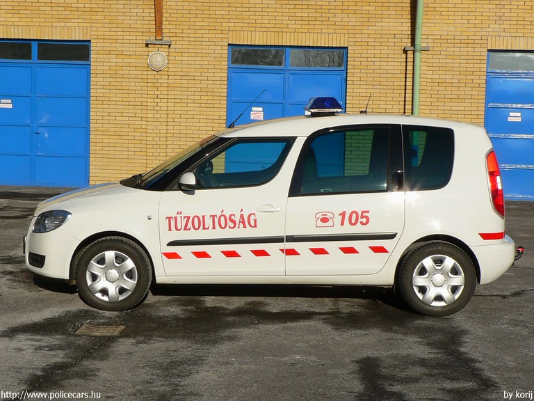 Skoda Roomster, Kisvárdai Hivatásos Önkormányzati Tûzoltóság, fotó: korij
Keywords: tûzoltóautó tûzoltó HÖT tûzoltóság magyar Magyarország LGT-876 fire firetruck Hungary hungarian