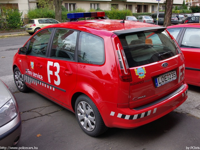 Ford Focus C-Max, Budapest Airport (Ferihegy) Repülõtéri Katasztrófavédelmi Igazgatóság, fotó: PChris
Keywords: létesítményi tûzoltó tûzoltóautó tûzoltóság Magyarország magyar katasztrófavédelem LOE-235