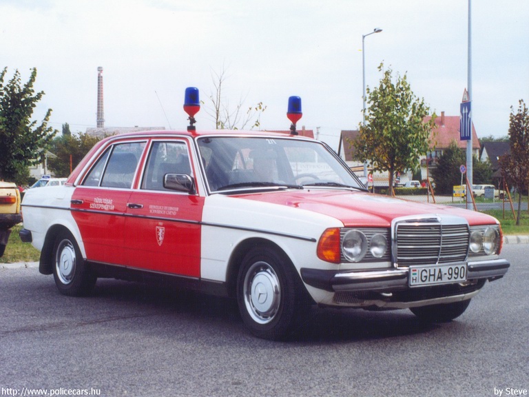 Mercedes-Benz W123, Hivatásos Önkormányzati Tûzoltóság Székesfehérvár, fotó: Steve
Keywords: tûzoltóautó tûzoltó HÖT tûzoltóság magyar Magyarország GHA-990 fire firetruck Hungary hungarian