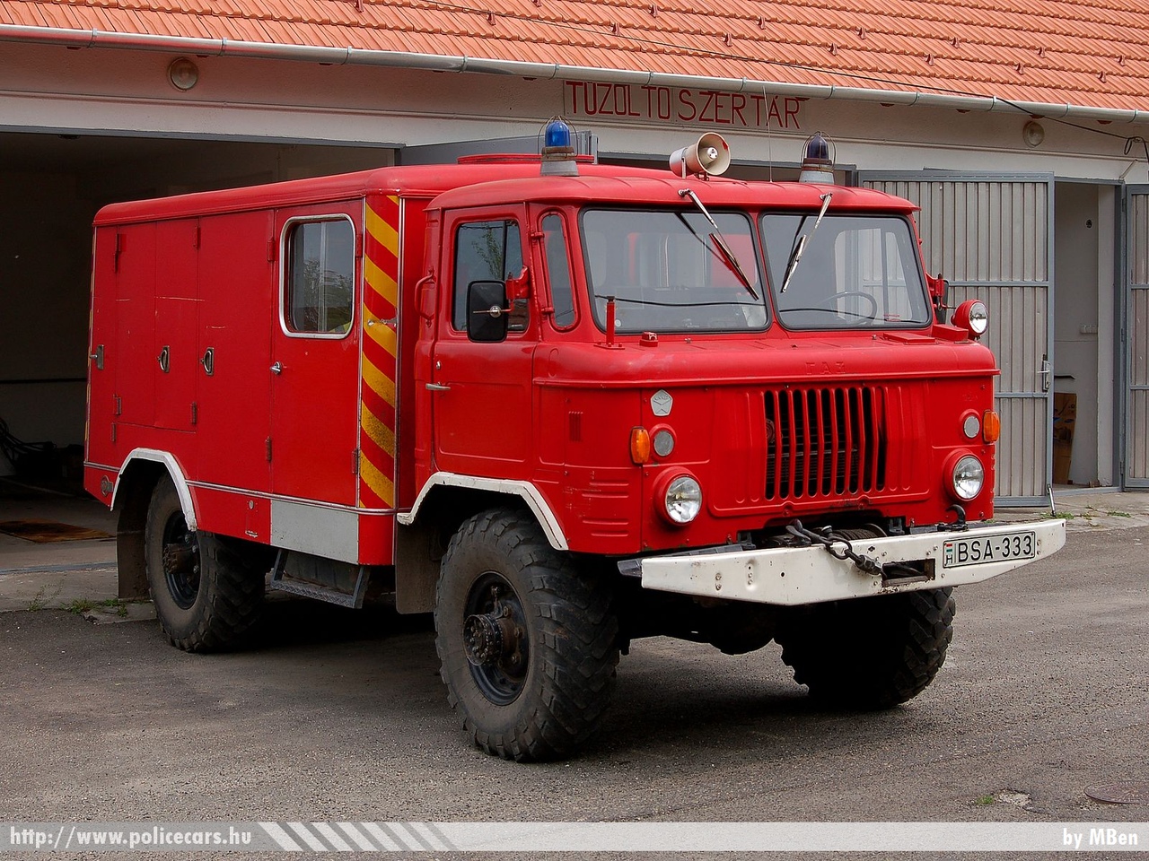 GAZ 66, Jászfényszarui Önkéntes Tûzoltó Egyesület, fotó: MBen
Keywords: tûzoltóautó tûzoltóság tûzoltó magyar Magyarország ÖTE fire firetruck Hungary hungarian BSA-333