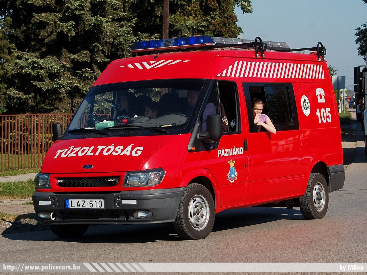 Ford Transit, Pázmándi Önkéntes Tûzoltó Egyesület, fotó: MBen
Keywords: tûzoltóautó tûzoltóság tûzoltó magyar Magyarország ÖTE fire firetruck Hungary hungarian LAZ-610