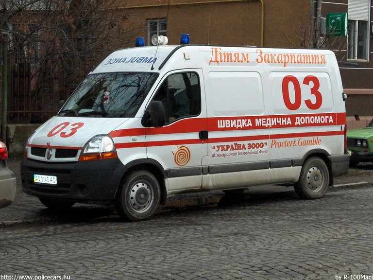 Renault Master, fotó: R-100Maci
Keywords: ukrán Ukrajna mentő mentőautó ambulance Ukraine ukrainian