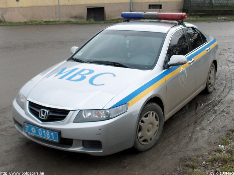 Honda Accord, fotó: R-100Maci
Keywords: ukrán Ukrajna rendőr rendőrautó rendőrség police policecar Ukraine ukrainian