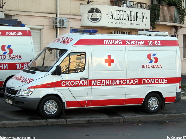Mercedes Sprinter, fotó: Colargol87
Keywords: ukrán Ukrajna mentő mentőautó ambulance Ukraine ukrainian